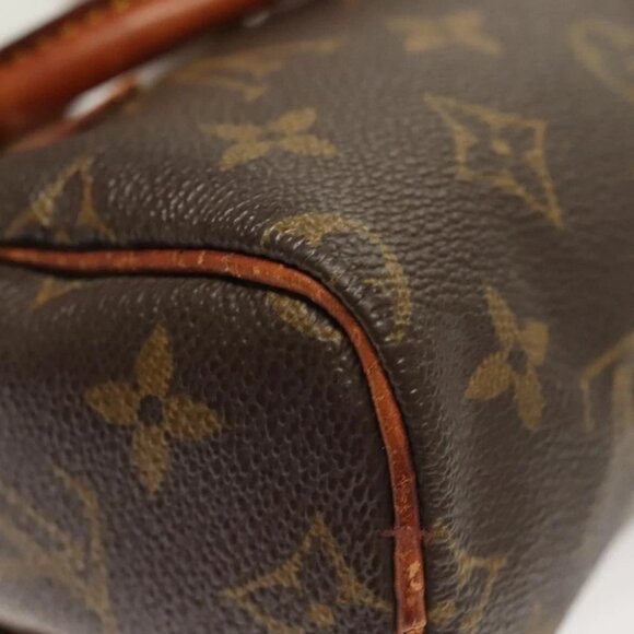 LOUIS VUITTON Monogram Mini Speedy Hand Bag - Picture 8 of 16